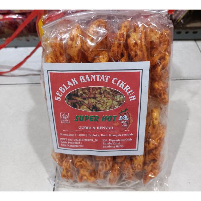 

Kerupuk Mie Seblak 1 Pack isi 12 Pcs