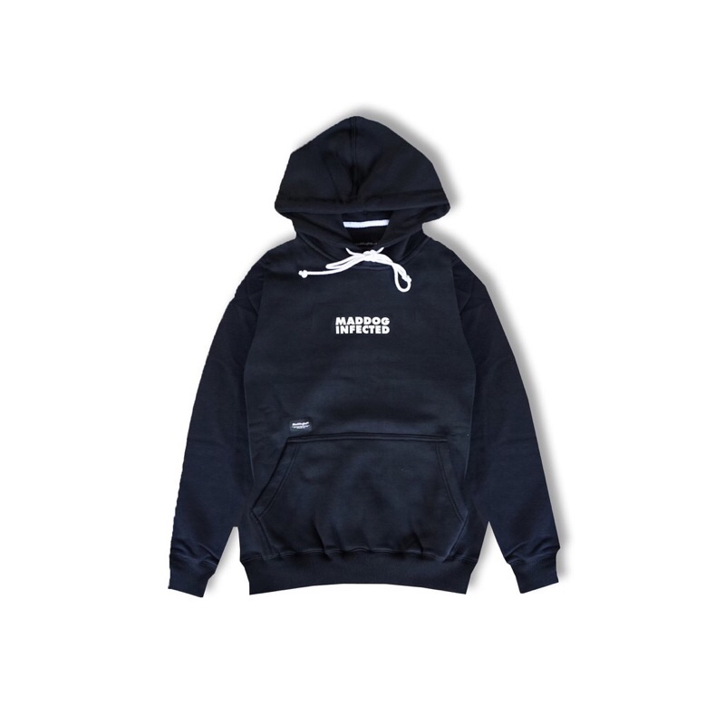 Maddog Infected - Hoodie - FITTED WH HD BLACK