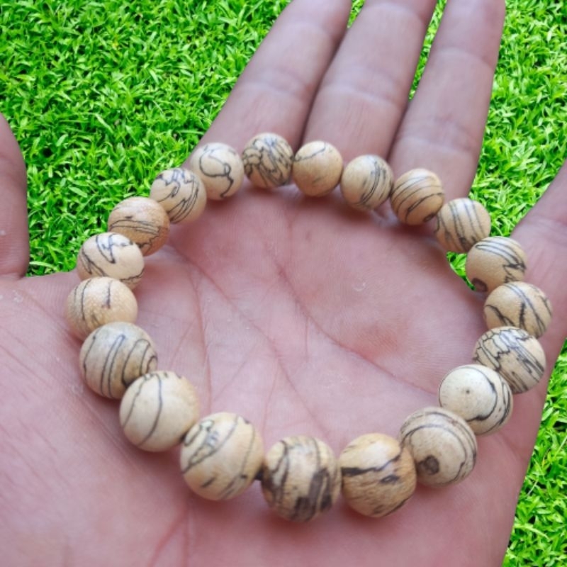 gelang kayu kaboa sancang asli 10mm gelang kayu kaboa super gelang kayu bertuah