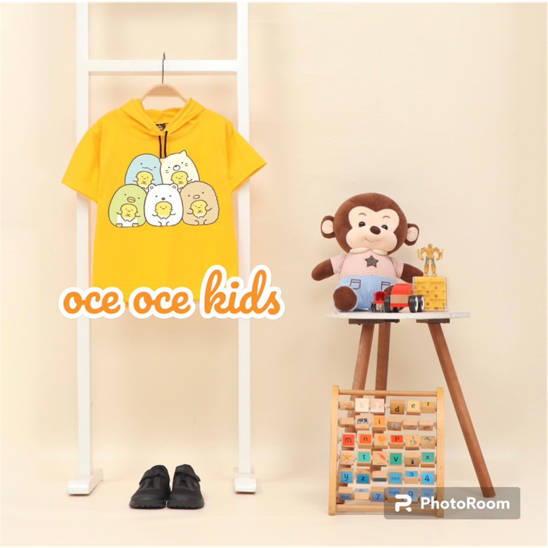 KAOS HOODIE ANAK SUMIKKO GURASHI/KAWAII/SWEATER ANAK COWOK CEWEK KARAKTER SUMIKKO GURASHI/Tshirt ana