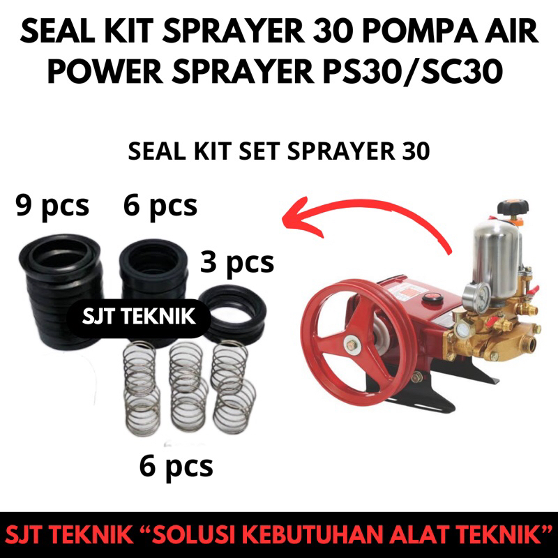 Seal kit sil komplit power sprayer 30 water seal assy power sprayer 30 sanchin 30 ps30 sc30 sil lengkap komplit pompa air doorsmer sprayer 30 power sprayer 30 spare part power sprayer spare part pompa air doorsmer