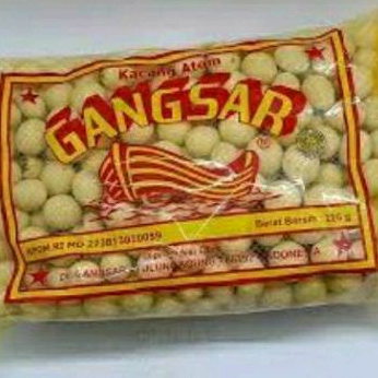 

Kacang atom Gangsar,canggei,sanghai Gangsar 210 gram 2 pack