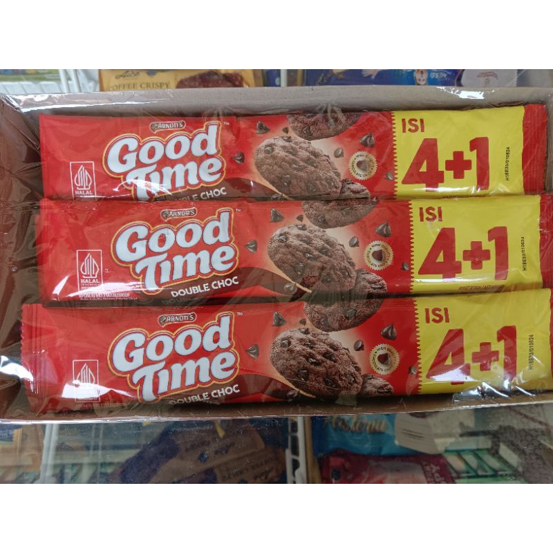 

Biskuit Good Time Cookies 16 Gram 1 Box