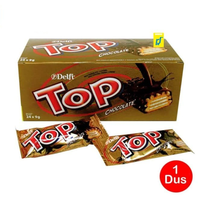 

DELFI TOP CHOCOLATE WAFER 1 PCS / 9 GR