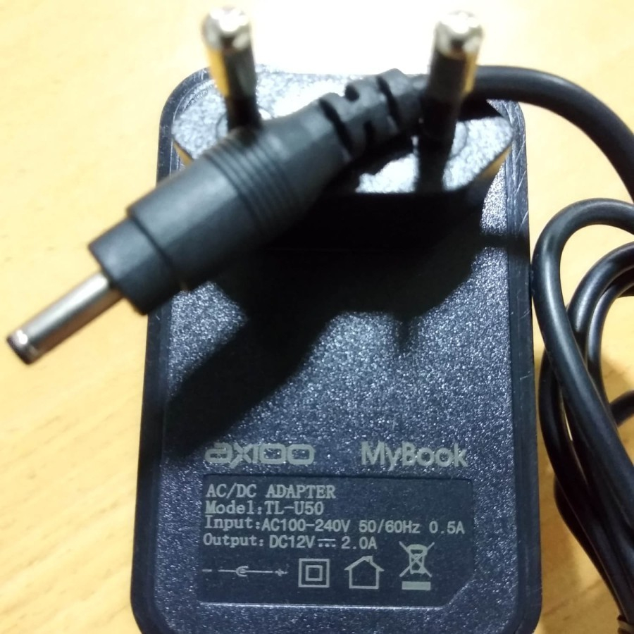 Adaptor Charger Axioo Mybook 14 12V 2A ori