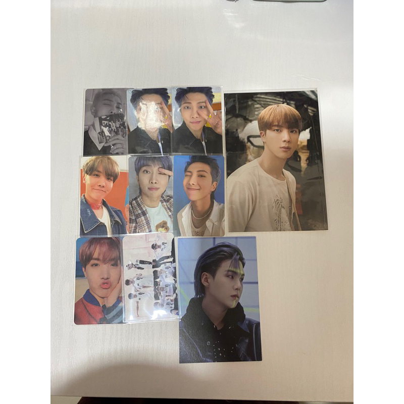 [READY STOCK] PHOTOCARD BTS POB RM NAMJOON JHOPE JIN BE ESS BUTTER CREAM SKOOL LUV AFFAIR ORUL SG21