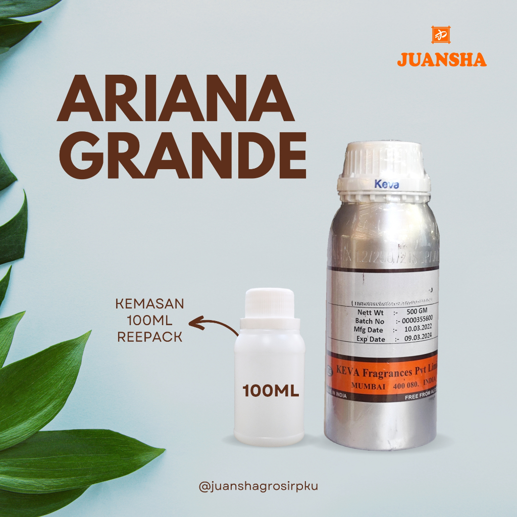 BIBIT PARFUME MURNI ARIANA GRANDE ||DYNAMIC ||KEVA||REPACK