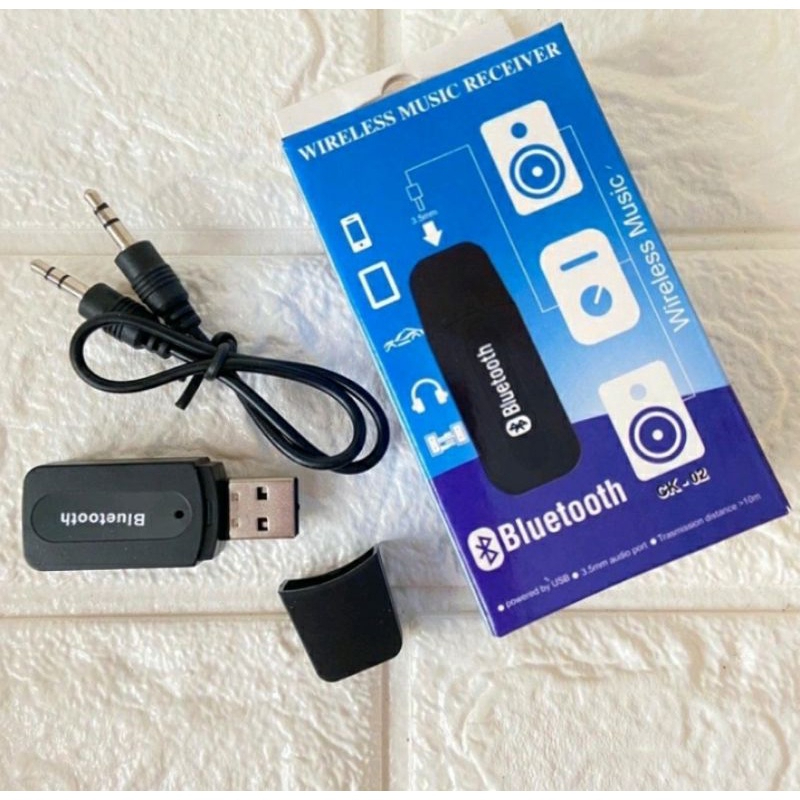 USB Wireless Music Receiver Bluetooth Receiver / USB Speaker Bluetooth Audio Music + Kabel