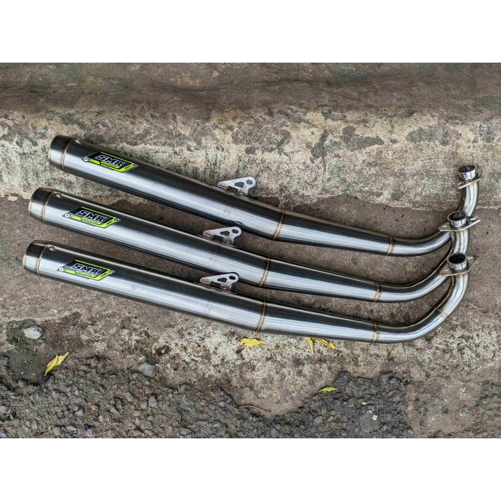 Knalpot Yamaha RX King SMR Standar Racing Stenlis