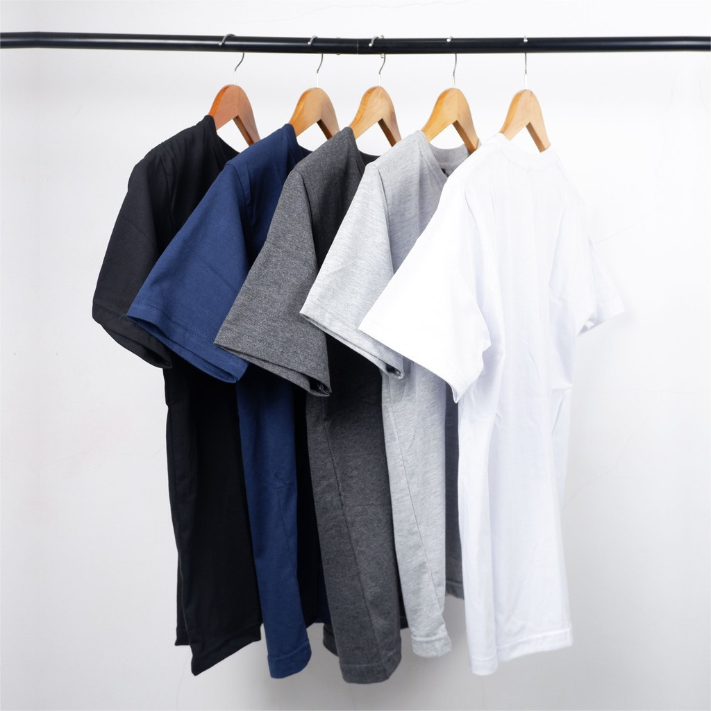 Baju kaos polos pria - baju kaos tshirt - baju kaos Polos Tshirt - kaos polos - baju kaos katun