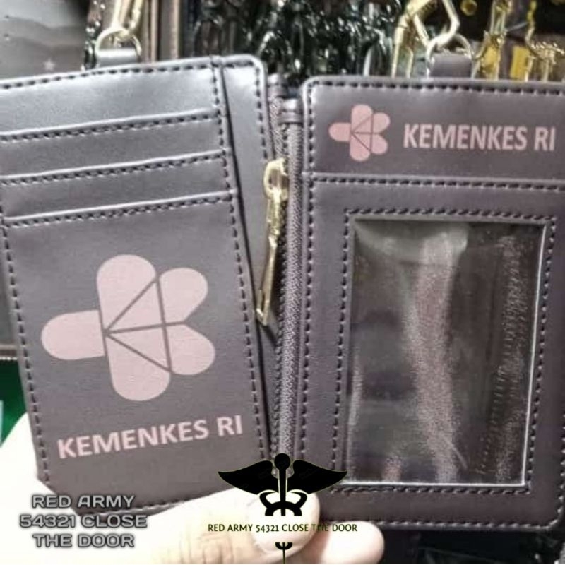 

ID Card Holder Tali Lanyard Name Tag Model Dompet Terbaru Logo KEMENKES RI