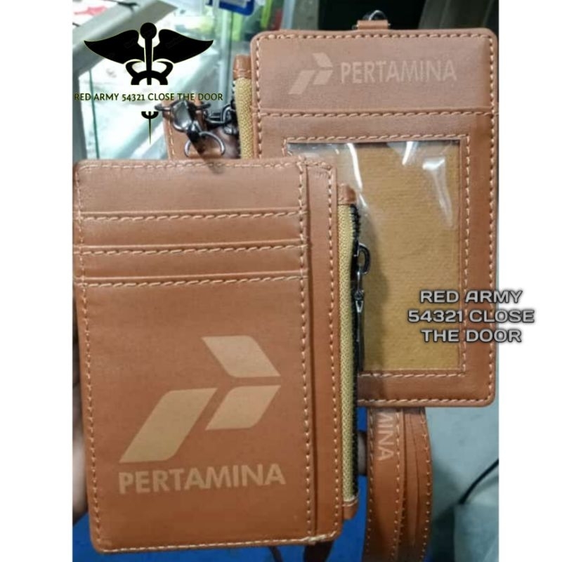 

ID Card Holder Tali Lanyard Name Tag Model Dompet Terbaru Logo PERTAMINA