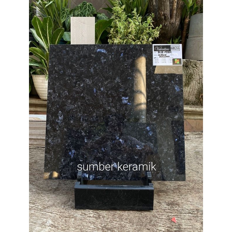 Granite lantai 60x60 Blue pearl / Valentino gress / Glazed Polished