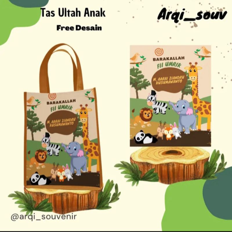 

(25 Pcs ) Tas Ulang Tahun Goodie Bag anak Free Tambah Foto