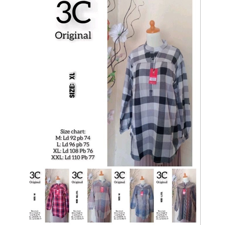 TUNIK 3C ORIGINAL BRANDED MATAHARI BRAND MATAHARI