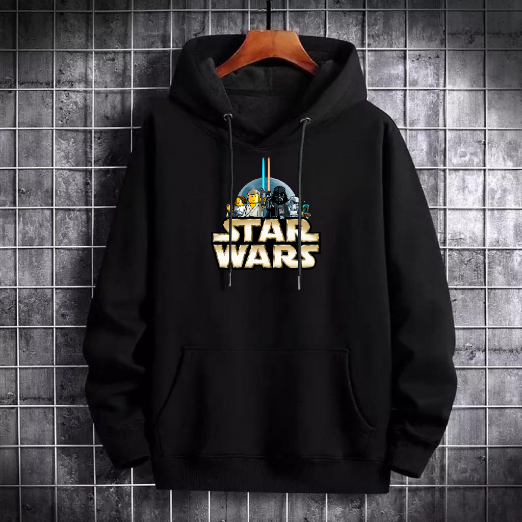 HOODIE JAKET STAR WARS ( PRIA,WANITA) HOODIE BERKUALITAS (STAR WARS 5 )