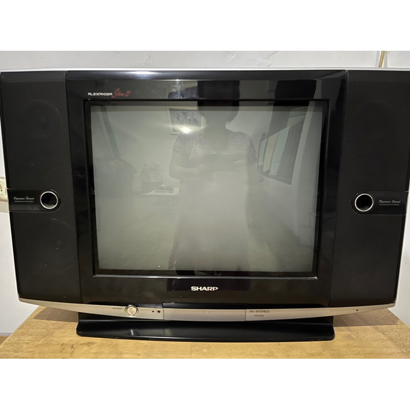 Tv tabung Sharp Alexander slim 21 inch second (baca deskripsi)