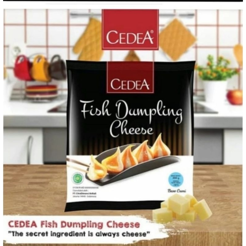 

Cedea Dumpling Chese keju dan Chicken ayam 200g