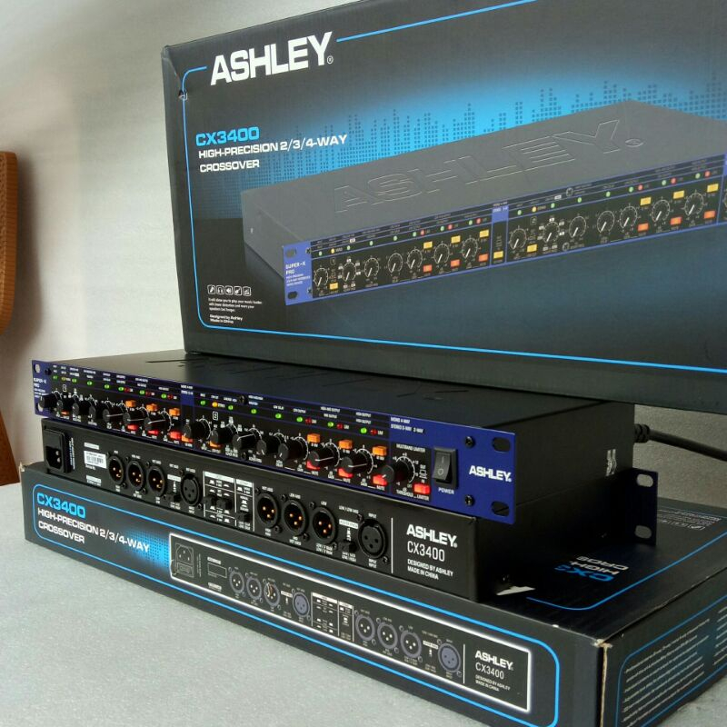 Crossover ashley plus Limiter ashley cx3400 cx 3400 Super-X pro original