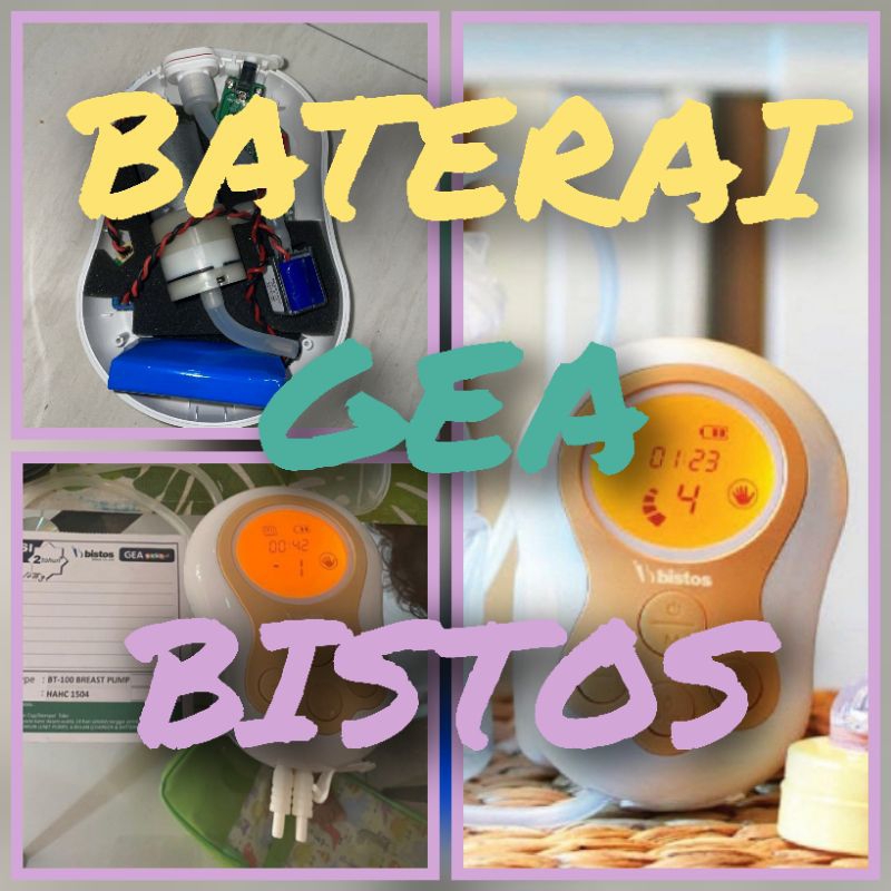 Baterai Pompa ASI Gea Bistos Batre Breast Pump Atasi Ngedrop