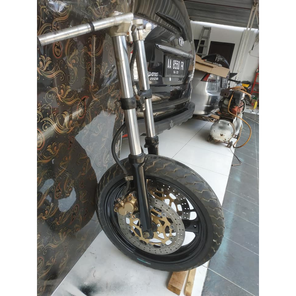 Shock fzr tzm nsr ninja aprilia doubel disk