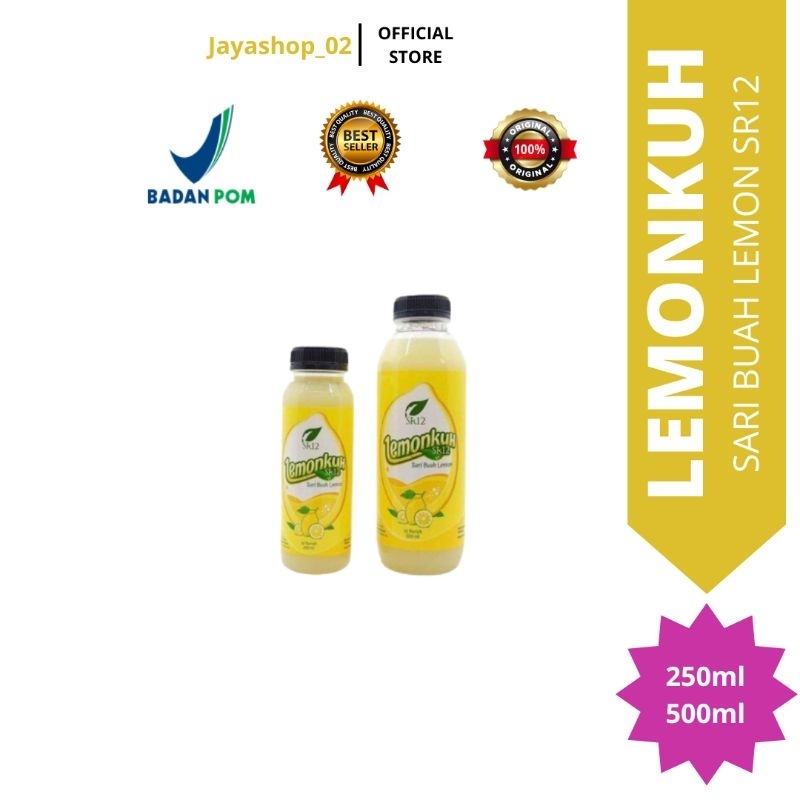 

SARI BUAH LEMONKU SR12 SOLUSI DIET DAN DAYA TAHAN TUBUH