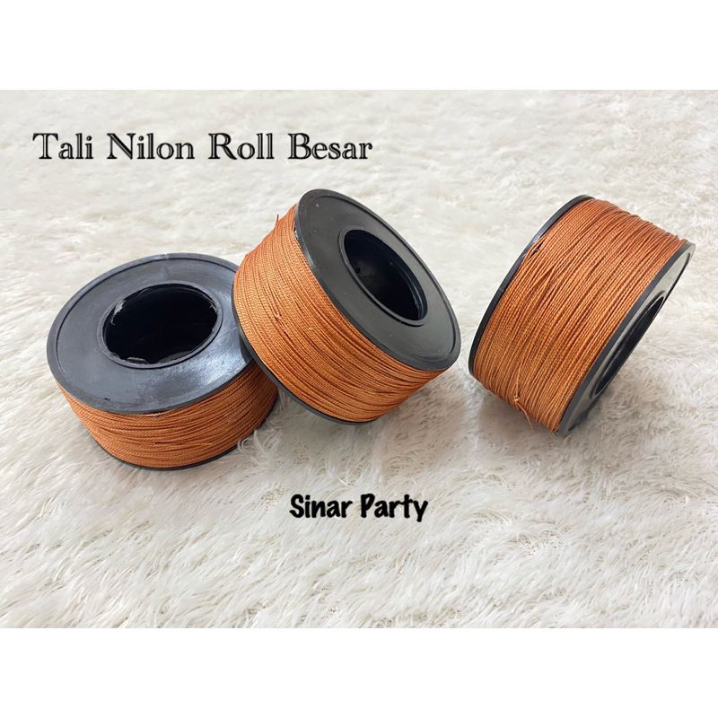 

Tali Nilon Roll Warna Coklat