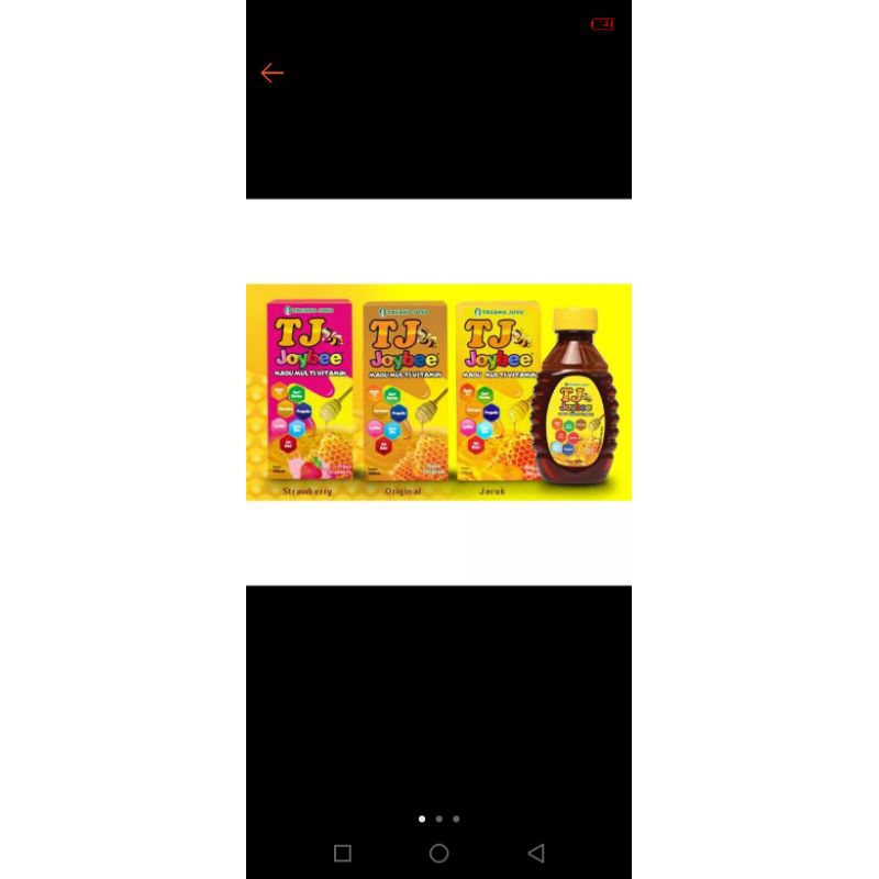 

Madu TJ Joybee 100 ml