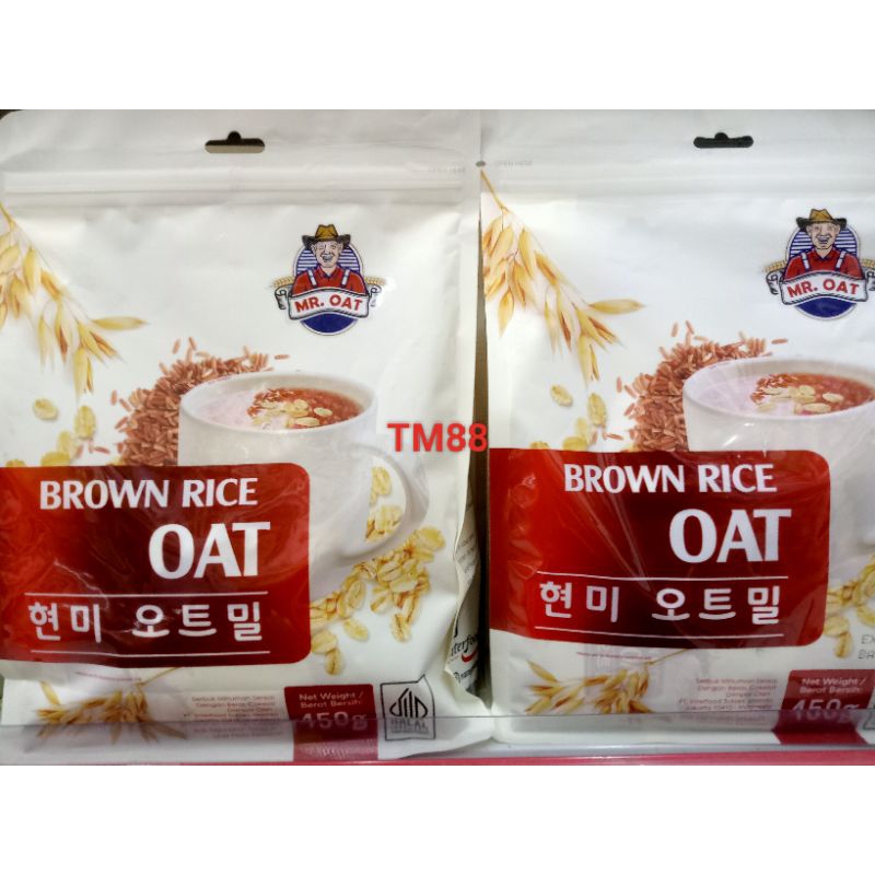 

SERBUK MINUMAN SEREAL DENGAN BERAS COKELAT MR OAT/MR OAT BROWN RICE OAT