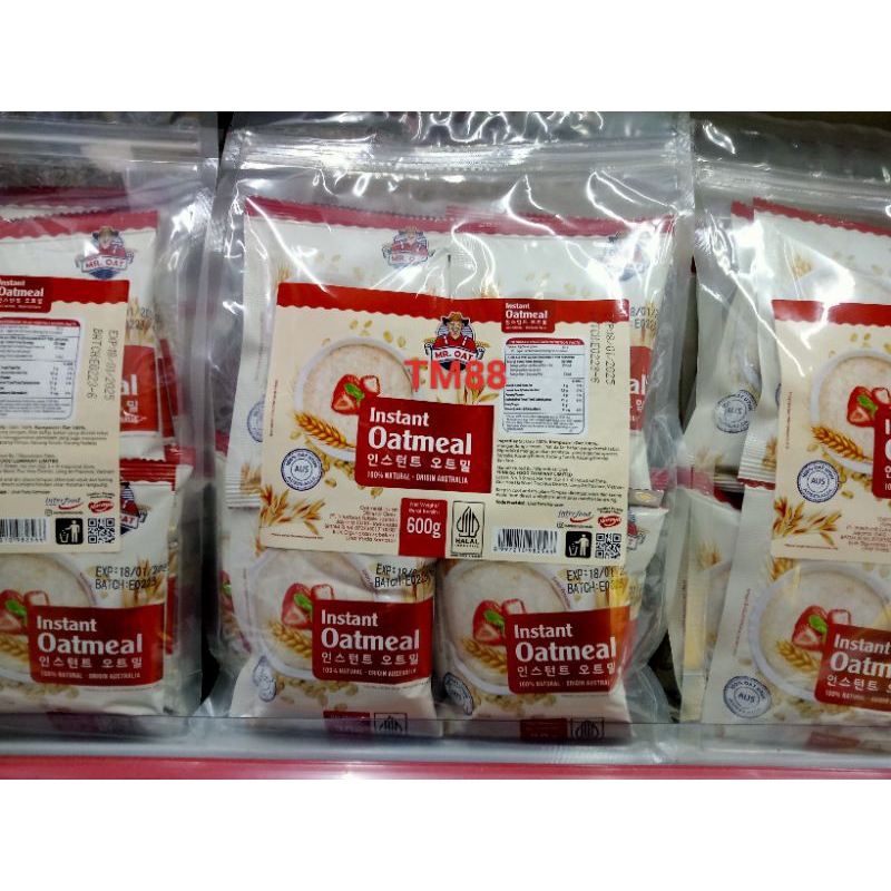 

OATMEAL INSTAN MR OAT/MR OAT INSTANT OATMEAL NARAYA 600 GRAM