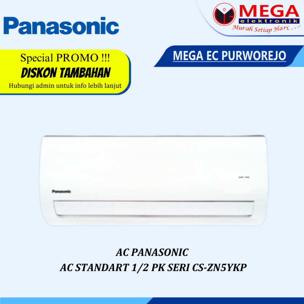 AC Panasonic CS-ZN5YKP / ZN5YKP AC Split 1/2 PK Standard