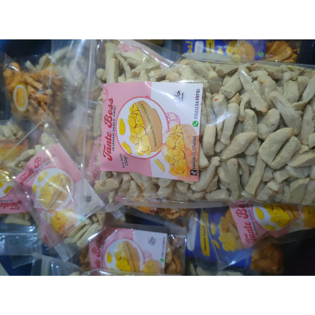 

Basreng original pedas daun jeruk