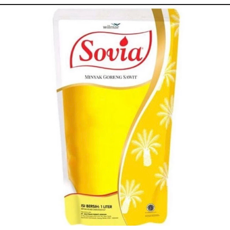 

minyak goreng SOVIA 1 liter