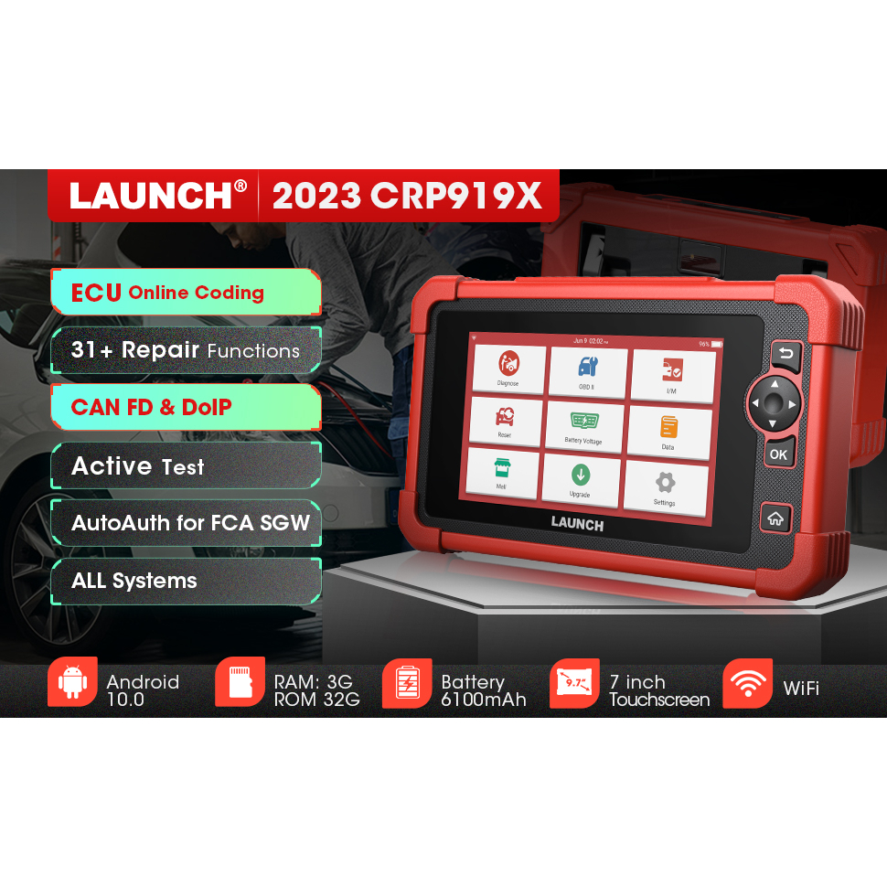 Scanner Mobil profesional Launch CRP919X