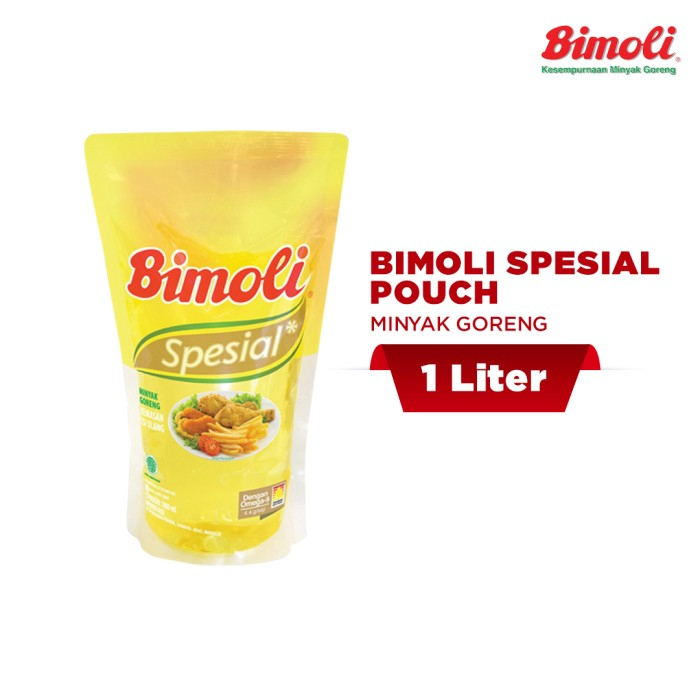 

Bimoli Minyak Goreng Pouch 1 liter Klasik dan Spesial