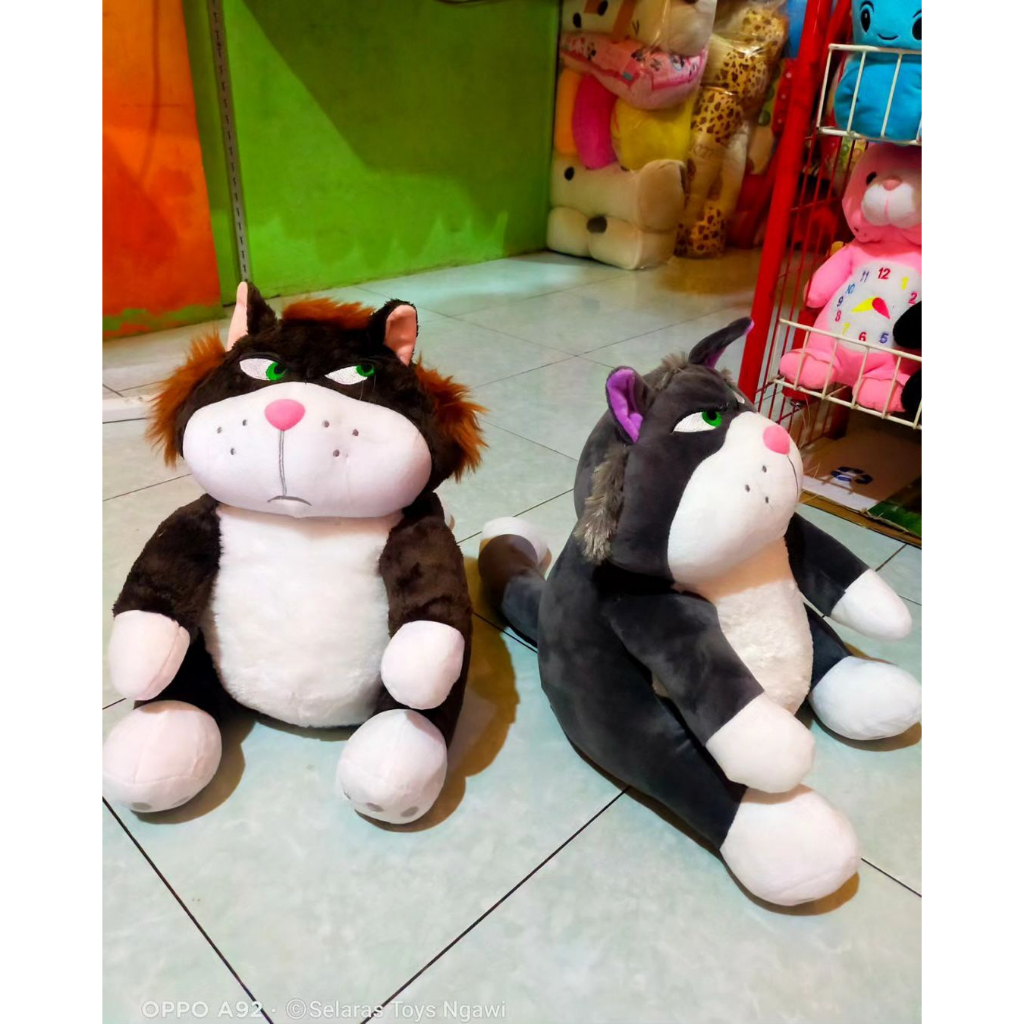 Sitt Cat Lucifer 14" 700 gr 40 cm Boneka Kucing Marah Lucu Menggemaskan