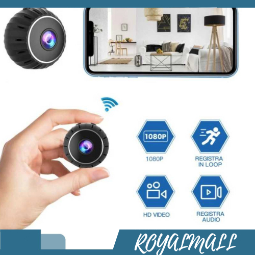Mini WiFi IP Camera CCTV IR Sensor 1080P / Kamera Camera Pengintai Pengawas Cctv Perekam Vidio Hd Te