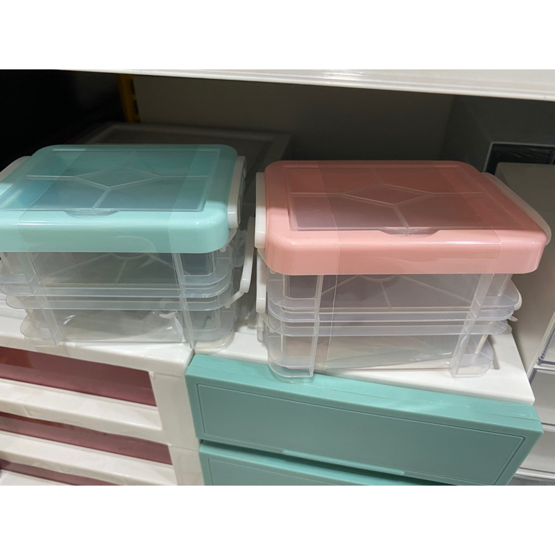 MR DIY Two Layer Storage Box SEALED (photocard mini container) kotak penyimpanan photocard