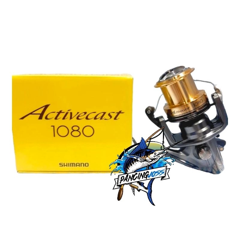 REEL SHIMANO ACTIVECAST 1080 GARANSI | REEL SPINNING | REEL PANCING | ALAT PANCING |GULUNGAN PANCING