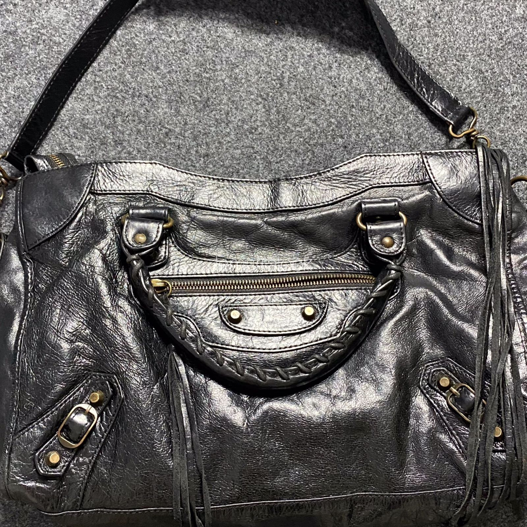 TAS SECOND BALENCIAGA CITY BLACK