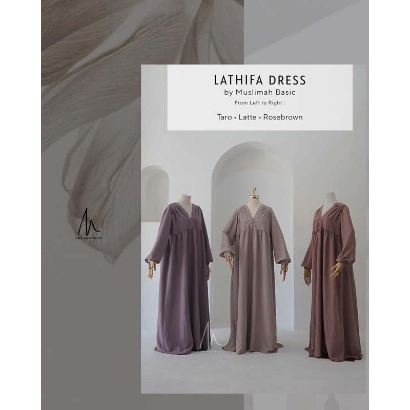 LATHIFA DRESS & FK LATHIFA BY MUSLIMAH BASIC