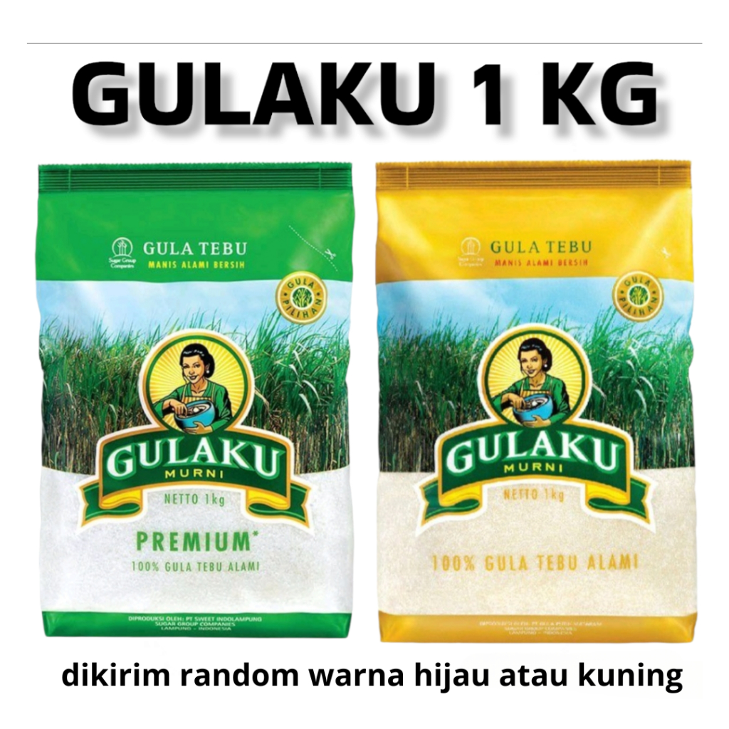 

GULAKU 1KG KUNING ATAU HIJAU DIKIRIM RANDOM