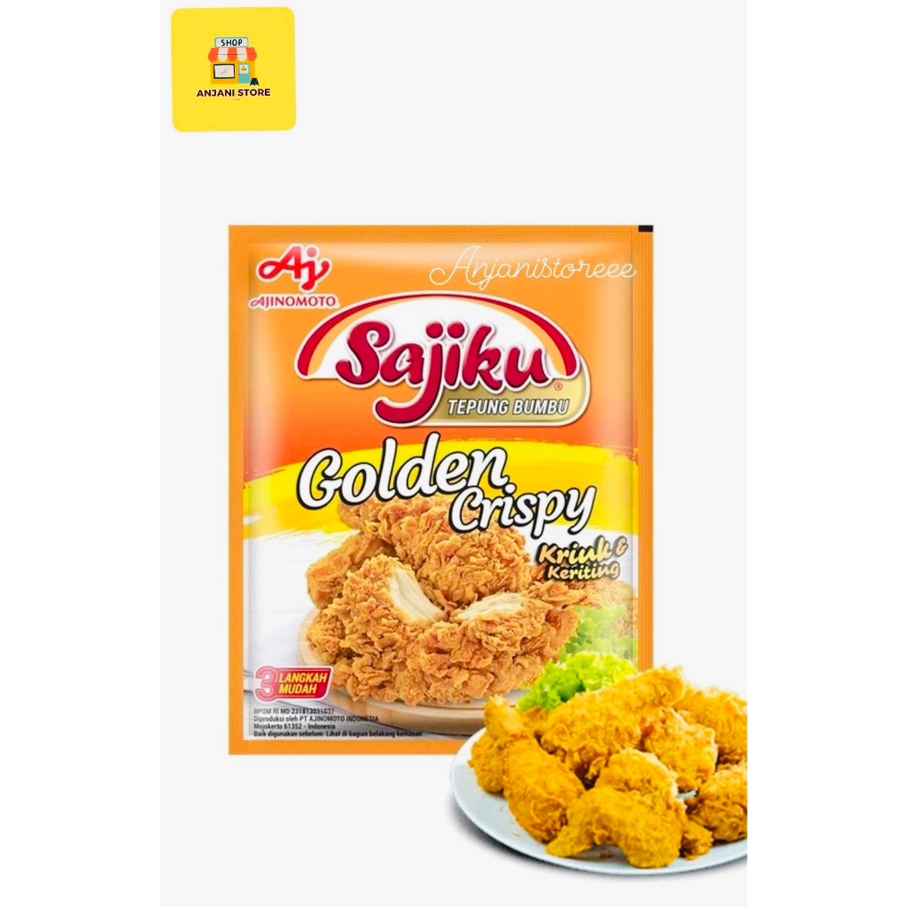 

Tepung - sajiku golden crispy 75g / 200g