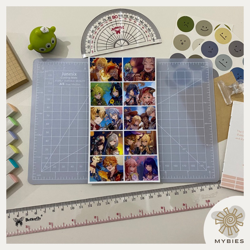 

Sticker Happy Moments Genshin Impact Kiss Cut (10pcs)