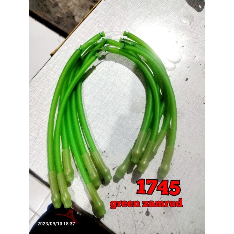 karet ketapel 1745 green zamrud siap pakai