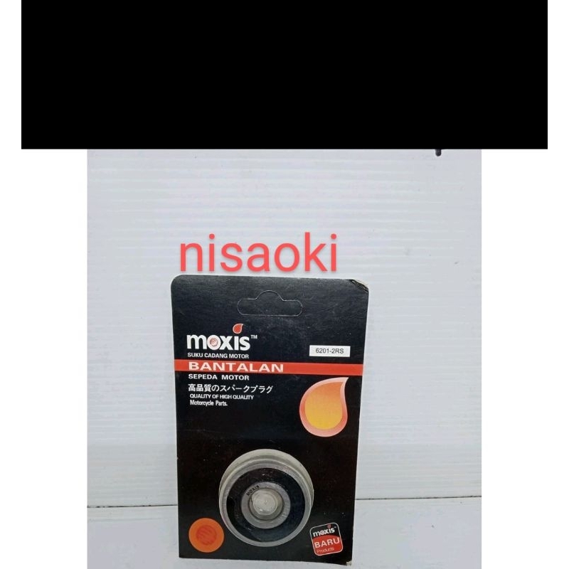 Bearing 6201 Moxis bantalan bola roda depan matic Honda Vario scopy beat 6201 klaher  klaker lahar