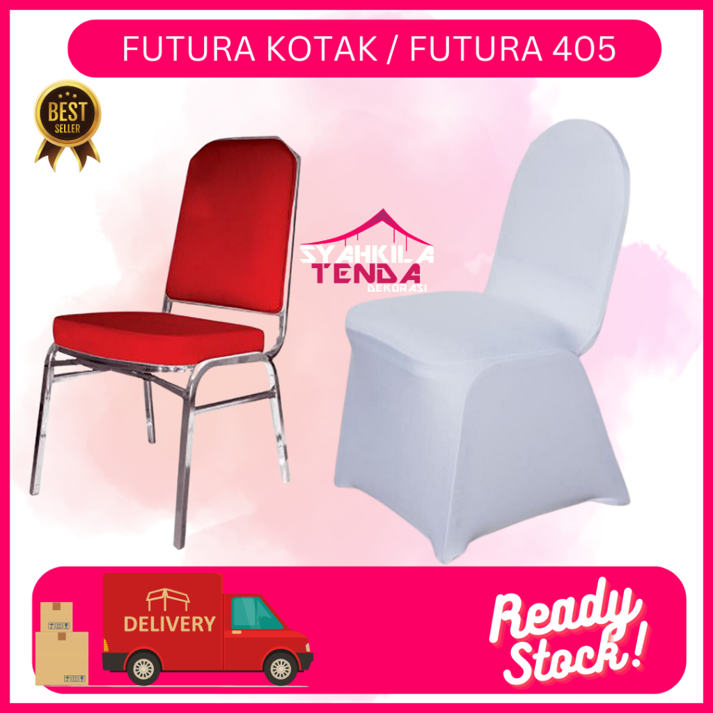 SARUNG KURSI FUTURA BULAT KETAT/SARUNG KURSI FUTURA KETAT