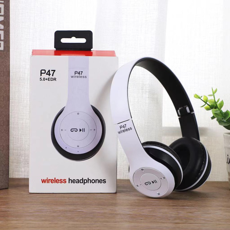 HEADPHONE Bluetooth Gaming Headset Wireless Pro Bass P47 headset Bluetooth p47 headset bluetooth