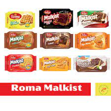 

Roma Crackers Malkist Abon 135G, alkist Belgian Style Cokelat 90G, Crackers Malkist 126G