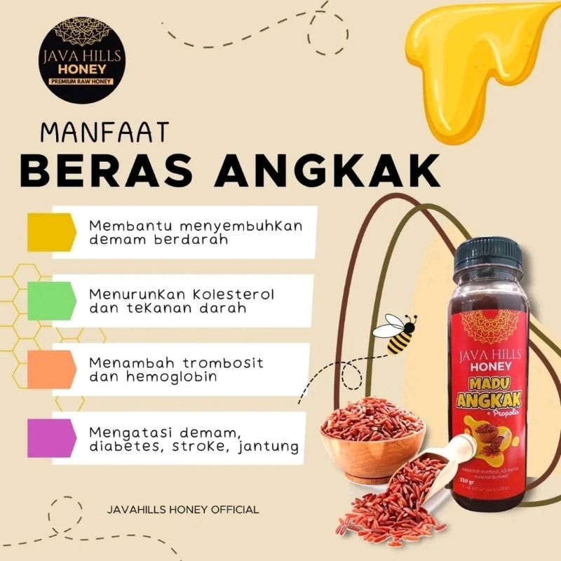 

Madu Angkak Javahills Madu Premium PENAMBAH TROMBOSIT DARAH DAN MENGATASI GEJALA TYPUS